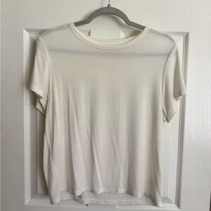 American Eagle Outfitters White Short Sleeve Tee